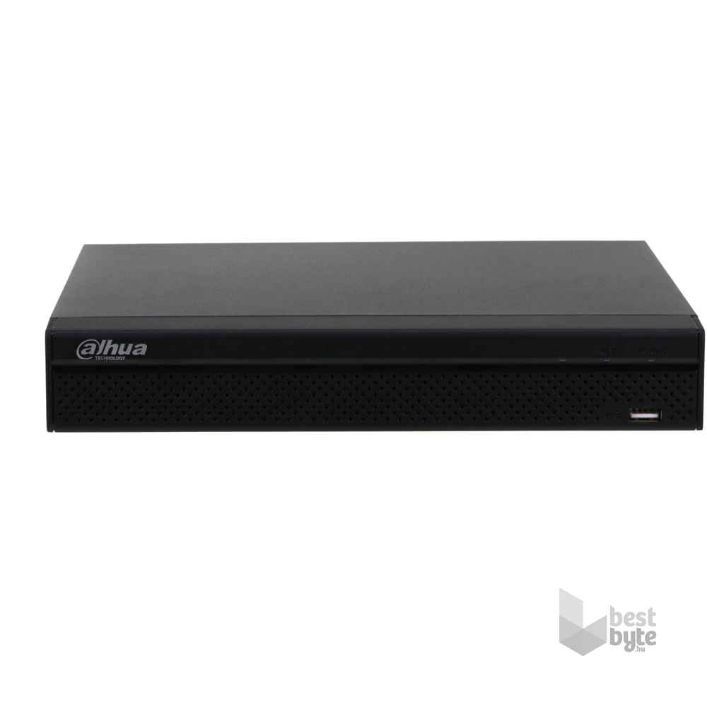 Dahua NVR4104HS-P-4KS3 /4 csatorna/H265+/80 Mbps rögzítés/Lite/1x Sata/4x PoE/ hálózati rögzítő(NVR)