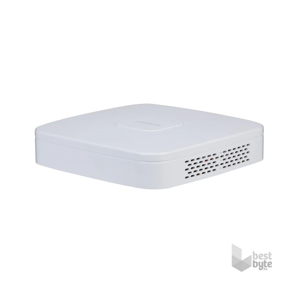 Dahua NVR4104-P-4KS3 /4 csatorna/H265+/80 Mbps rögzítés/Lite/1x Sata/4x PoE/ hálózati rögzítő(NVR)