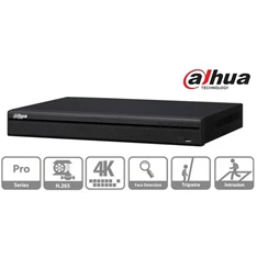 Dahua NVR5208-4KS2 8 csatorna/H265/320Mbps rögzítés/2x Sata hálózati rögzítő(NVR)