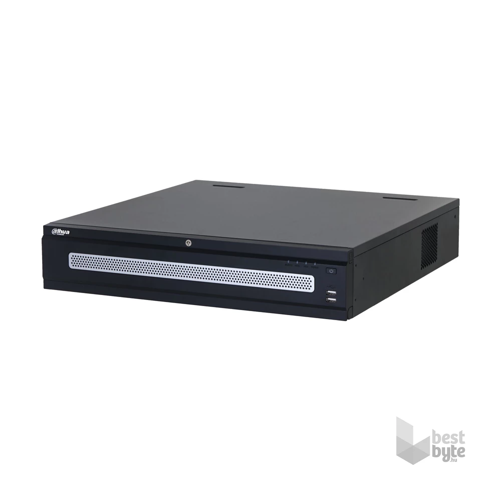Dahua NVR608H-128-XI /128 csatorna/H265+/1024 Mbps rögzítés/AI/8x Sata/RAID/WizMind hálózati rögzítő(NVR)