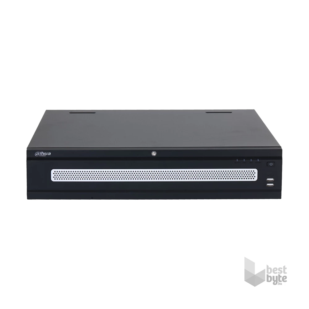 Dahua NVR608H-128-XI /128 csatorna/H265+/1024 Mbps rögzítés/AI/8x Sata/RAID/WizMind hálózati rögzítő(NVR)