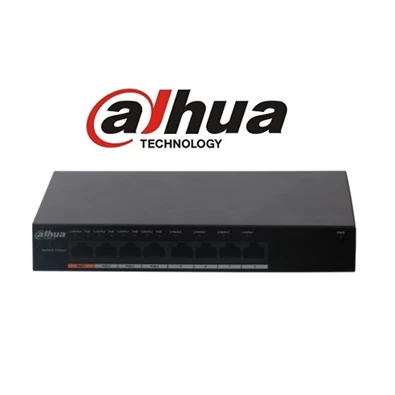 Dahua PFS3008-8ET-60 1x 10/100(HighPoE/PoE+/PoE)+3x 10/100(PoE+/PoE)+4x 10/100, 60W PoE switch