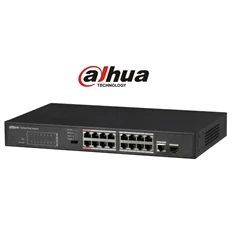 Dahua PFS3117-16ET-135 16x 10/100(HighPoE(1,2)/PoE/PoE+ 135W)+1x gigabit/SFP combo uplink PoE switch