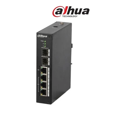Dahua PFS3206-4P-96 3x 10/100(PoE+/PoE)+1x gigabit(HighPoE/PoE+/PoE)+2x SFP uplink, 96W PoE switch