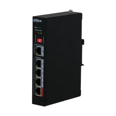 Dahua PFT1500 5 portos PoE extender/4 port PoE kimenet(4x100Mbps)/1 port PoE bemenet(1x1000Mbps)