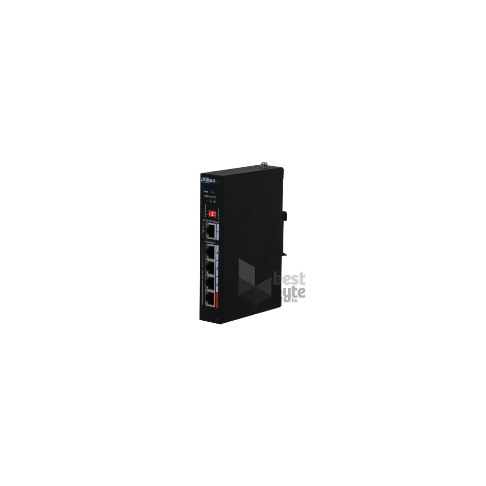 Dahua PFT1500 5 portos PoE extender/4 port PoE kimenet(4x100Mbps)/1 port PoE bemenet(1x1000Mbps)