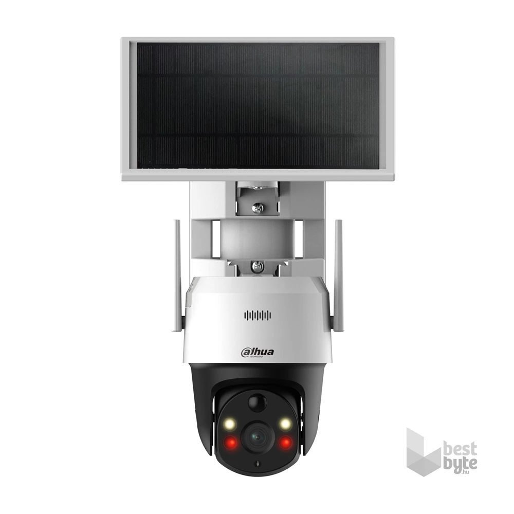 Dahua SD2A400H1B1-GN-AGQ-PV-0400-SP-EAU /4MP/Wireless/4mm/IR/LED 30m/PIR/IP napelemes 4G PT kamera