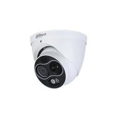 Dahua TPC-DF1241-TB2F2-S2 /kültéri/4MP/Thermal/2mm/hőmérséklet mérés/IP hő- és láthatófény turret kamera