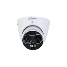 Dahua TPC-DF1241-TB2F2-S2 /kültéri/4MP/Thermal/2mm/hőmérséklet mérés/IP hő- és láthatófény turret kamera