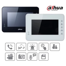 Dahua VTH1560BW 7" touch screen, 4GB, fehér IP video kaputelefon beltéri egység