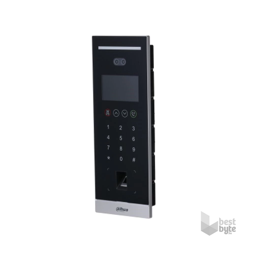 Dahua VTO6541H többlakásos/2MP/arcfelismerős kültéri egység, ujjnyomatolvasóval/IP video kaputelefon