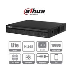 Dahua XVR5108HS-X 8 csatorna/4MP(120fps)/1MP(200fps)/H265+/1x Sata/audio HD analóg rögzítő(XVR)