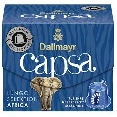 Dallmayr Capssa Lungo Selektion (Africa) Nespresso kompatibilis 10 db kapszula