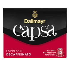 Dallmayr Espresso Decaffiniato Nespresso kompatibilis kávé kapszula 10 db