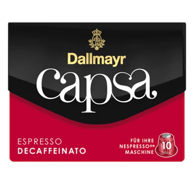 Dallmayr Espresso Decaffiniato Nespresso kompatibilis kávé kapszula 10 db