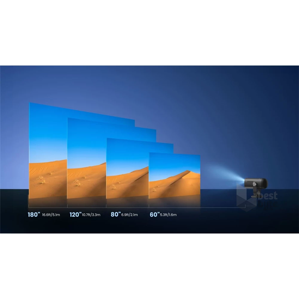 Dangbei Freedo Full HD 450L Google TV fekete hordozható projektor