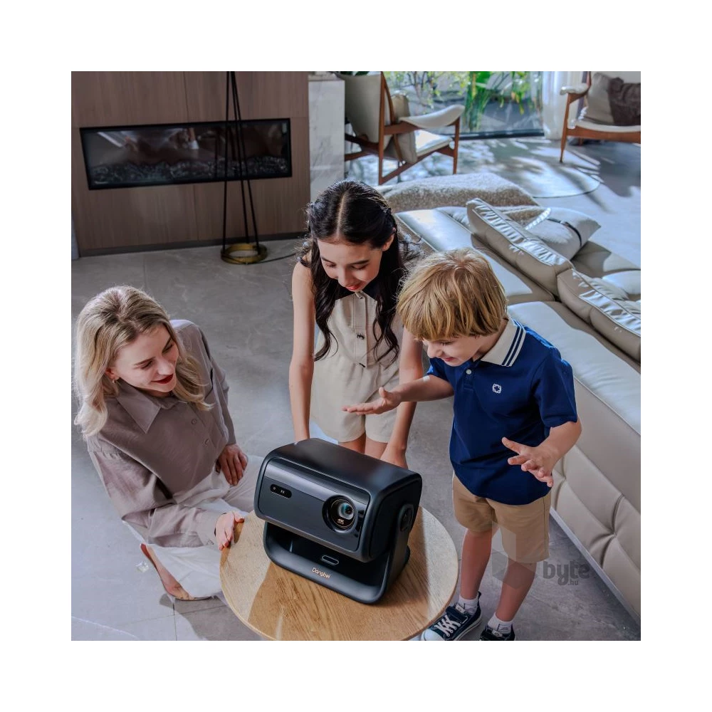 Dangbei MP1 Max 4K UHD 3100L fekete lézer projektor