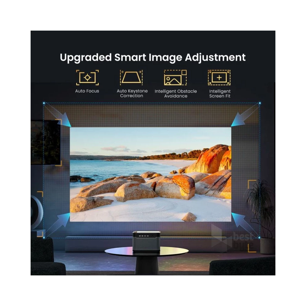 Dangbei Mars 2 Lite (DBOX02 Pro) 4K UHD 2000L fekete lézer projektor