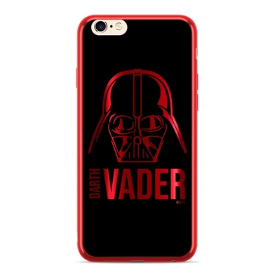 Darth Vader 010 iPhone X/XS piros szilikon hátlap