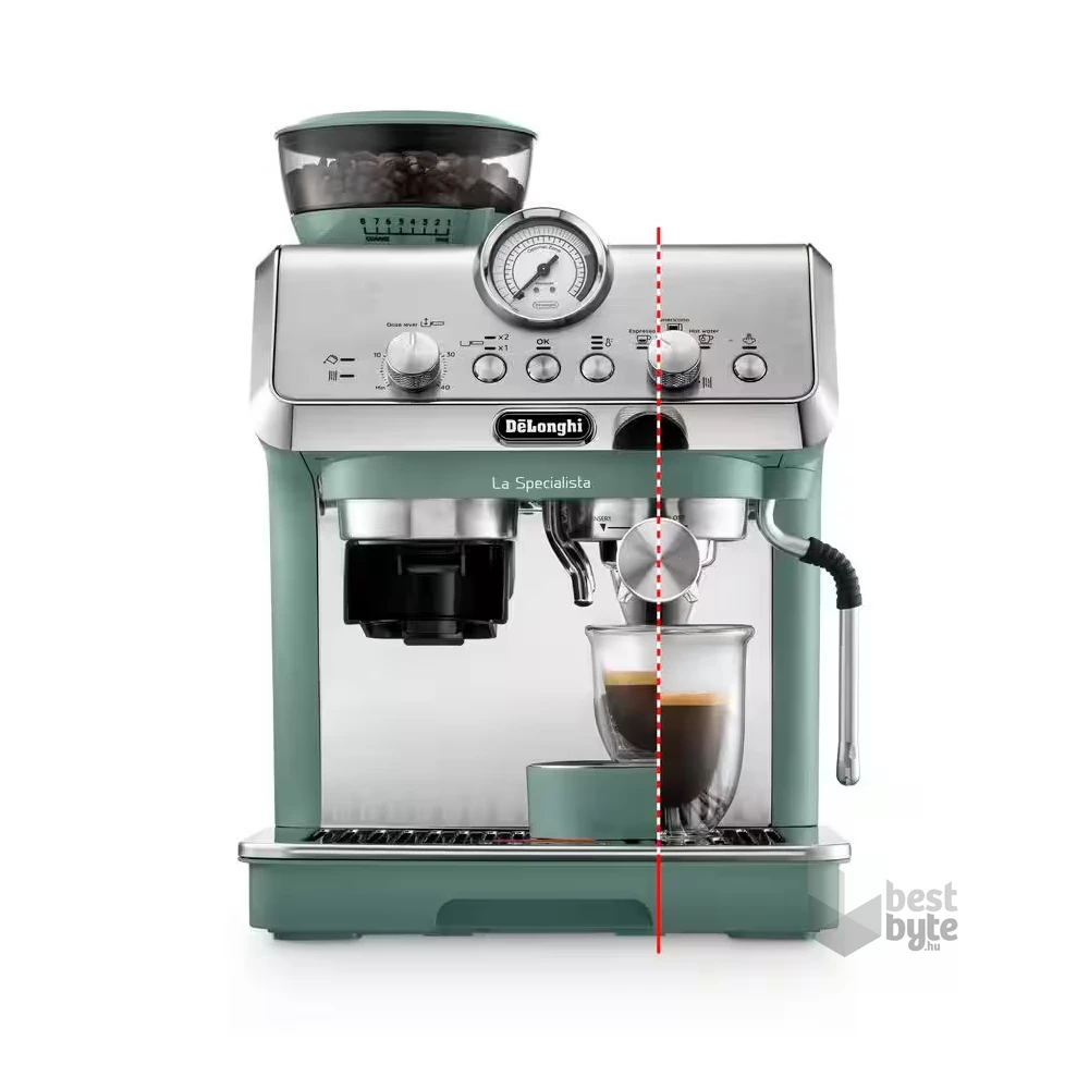 DeLonghi EC9155.GR La Specialista Arte zöld espresso kávéfőző