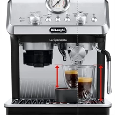 DeLonghi EC9155.MB La Specialista Arte fémes fekete matt espresso kávéfőző