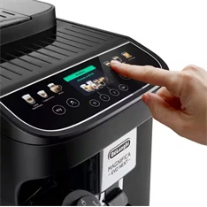 DeLonghi ECAM310.60.GB Magnifica Evo Next fekete tejhabosítóval automata kávéfőző