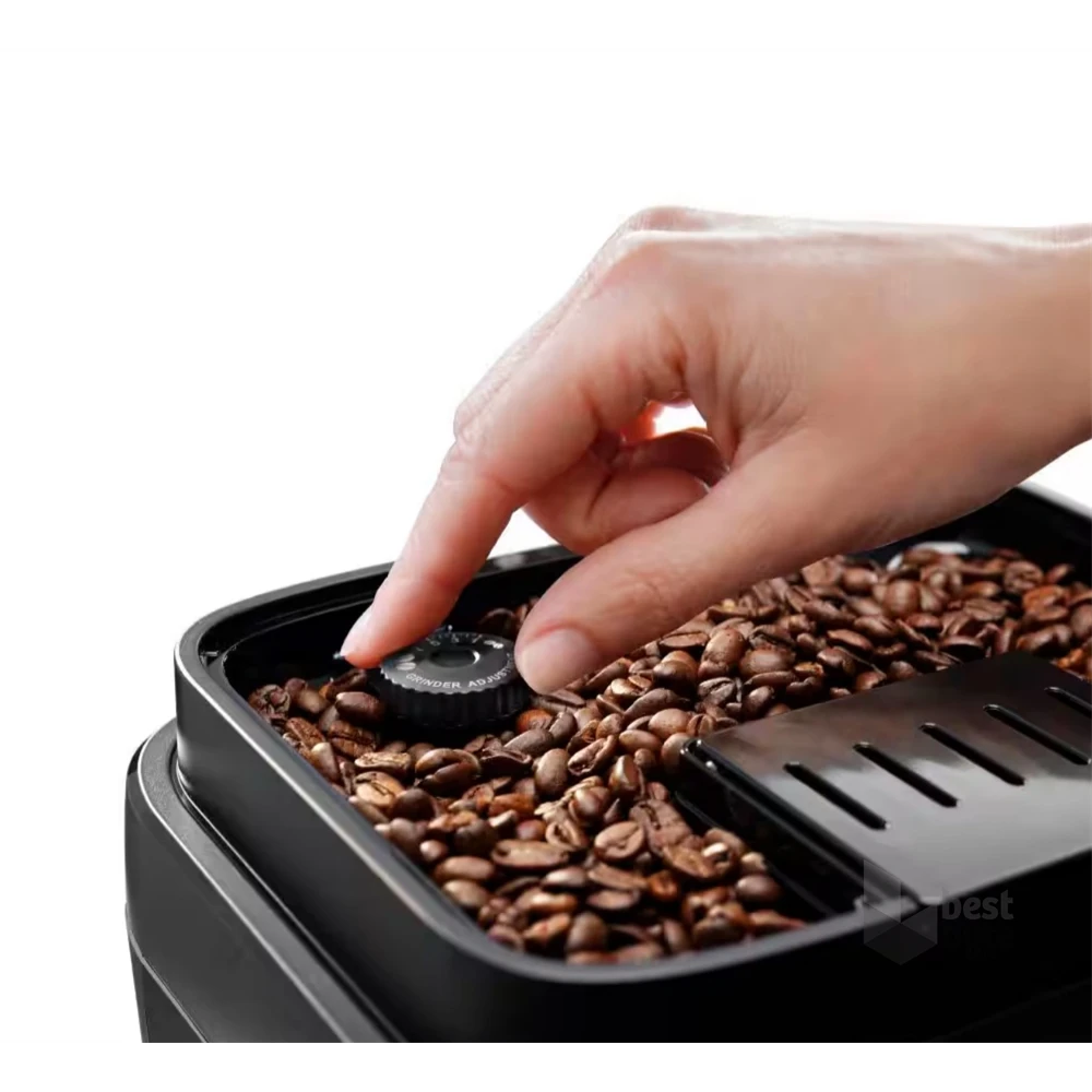 DeLonghi ECAM310.60.GB Magnifica Evo Next fekete tejhabosítóval automata kávéfőző