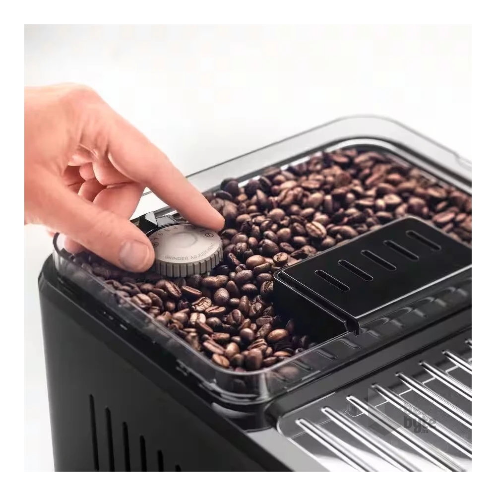 DeLonghi ECAM450.65.G Eletta Explore sötétszürke tejhabosítóval automata kávéfőző