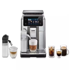 DeLonghi ECAM630.75.TM PrimaDonna Aromatic titánium tejhabosítóval automata kávéfőző DeLonghi ECAM630.75.TM PrimaDonna Aromatic titánium tejhabosítóval automata kávéfőző