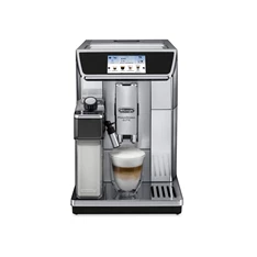 DeLonghi ECAM 650.75.MS PrimaDonna Elite ezüst tejhabosítóval automata kávéfőző