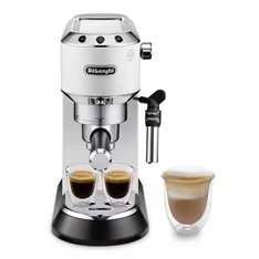 DeLonghi EC 685.W Dedica fehér espresso kávéfőző (Újracsomagolt)