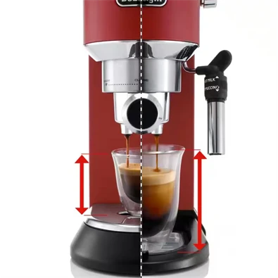 DeLonghi EC 685.R Dedica piros espresso kávéfőző (Újracsomagolt)