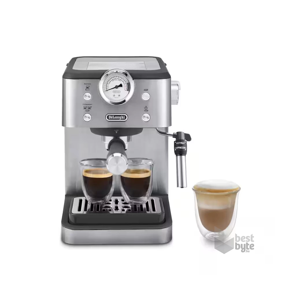 DeLonghi EM450.M Linea Classic ezüst espresso kávéfőző