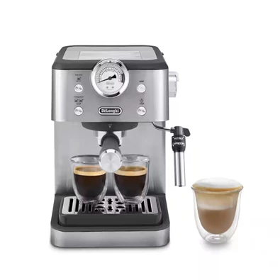 DeLonghi EM450.M Linea Classic ezüst espresso kávéfőző