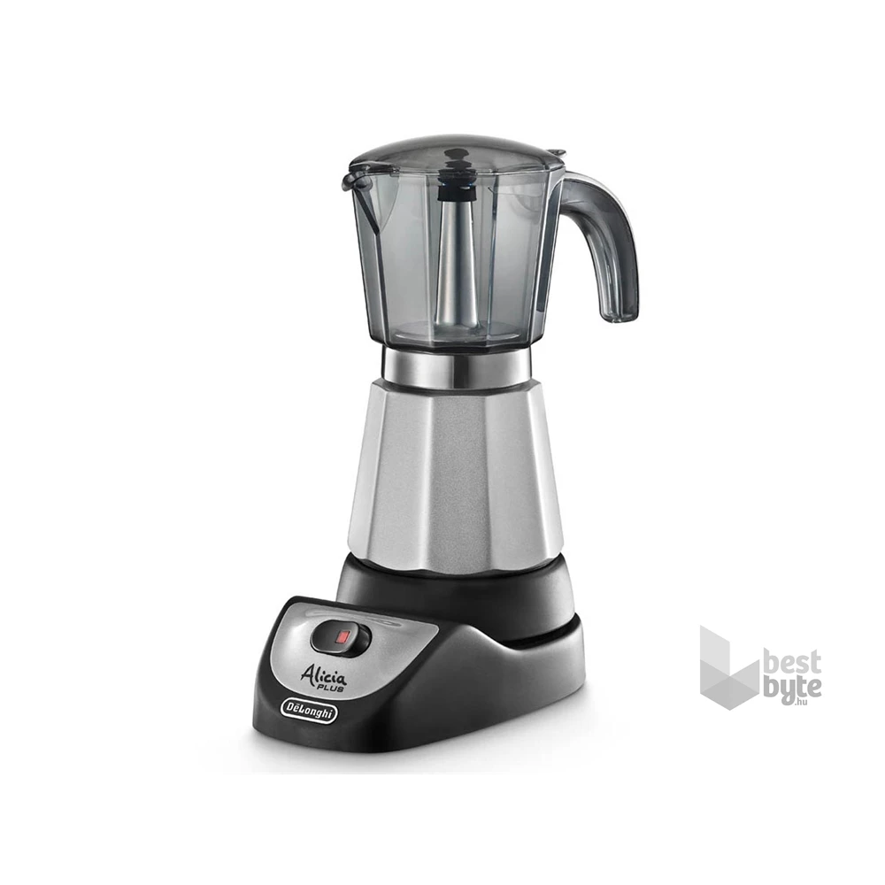 DeLonghi Alicia EMKM 4.B Mokka inox 4 személyes elektromos kotyogós kávéfőző