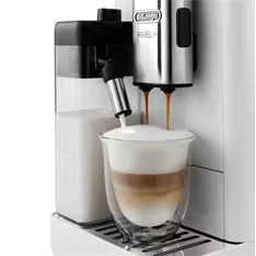 DeLonghi EXAM440.55.W Rivelia fehér tejhabosítóval automata kávéfőző