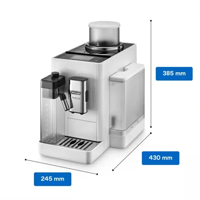 DeLonghi EXAM440.55.W Rivelia fehér tejhabosítóval automata kávéfőző