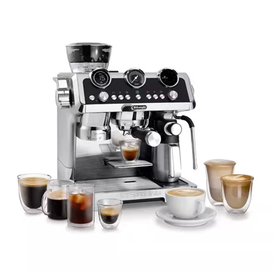 DeLonghi La Specialista Maestro EC9865.M metál beépített őrlős karos kávéfőző