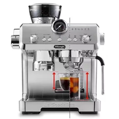 DeLonghi La Specialista Prestigio EC9555.M metál beépített őrlős karos kávéfőző