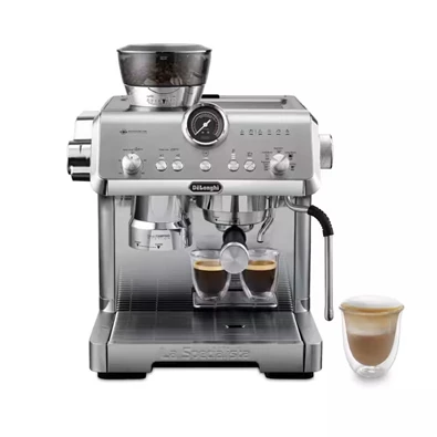 DeLonghi La Specialista Prestigio EC9555.M metál beépített őrlős karos kávéfőző