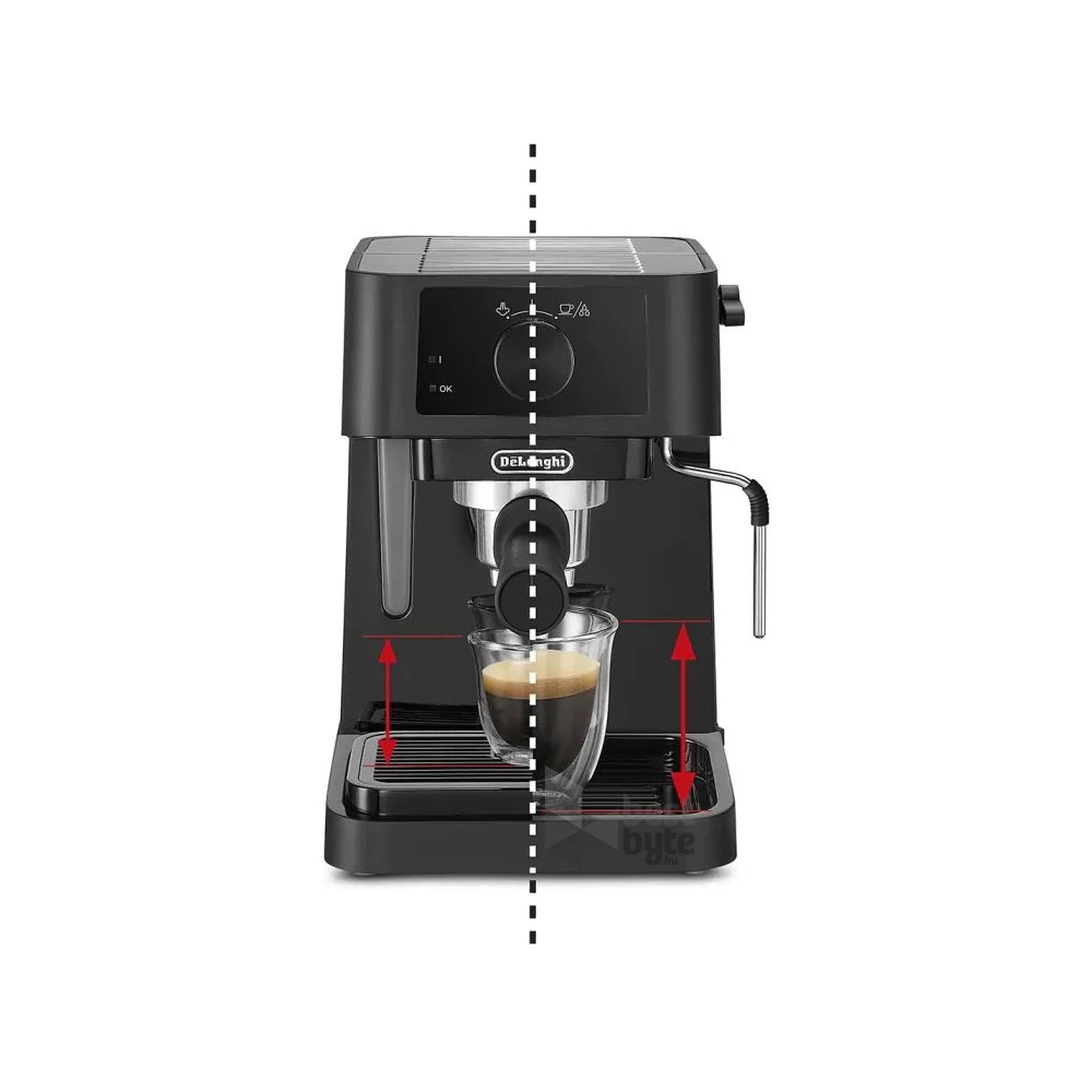 DeLonghi Stilosa EC230.BK fekete espresso kávéfőző (Újracsomagolt)