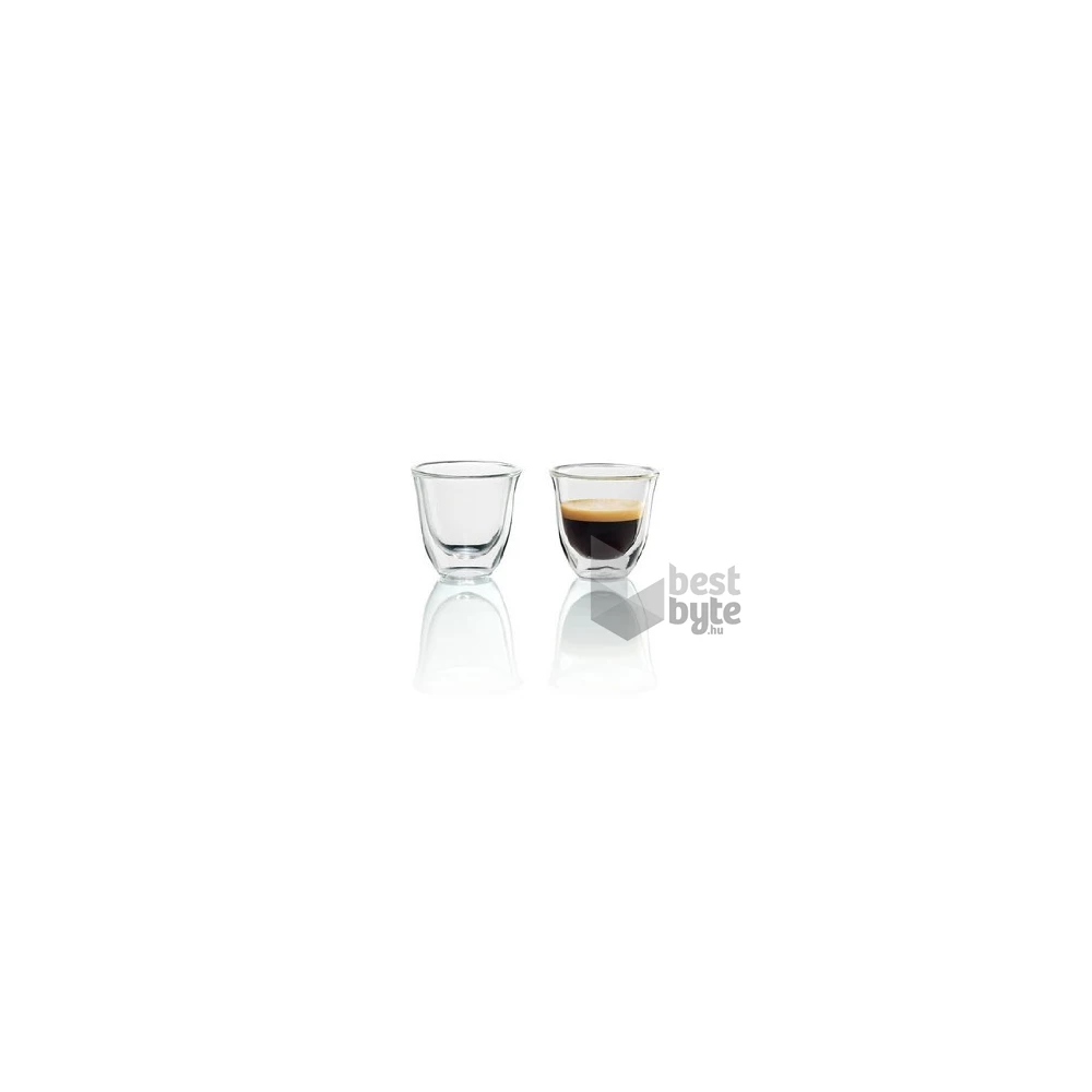 Delonghi DLSC310 espresso pohár, 90 ml, átlátszó, 2db