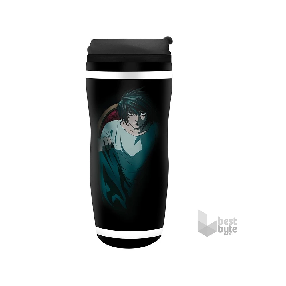 Death Note "L" 355ml műanyag utazó bögre