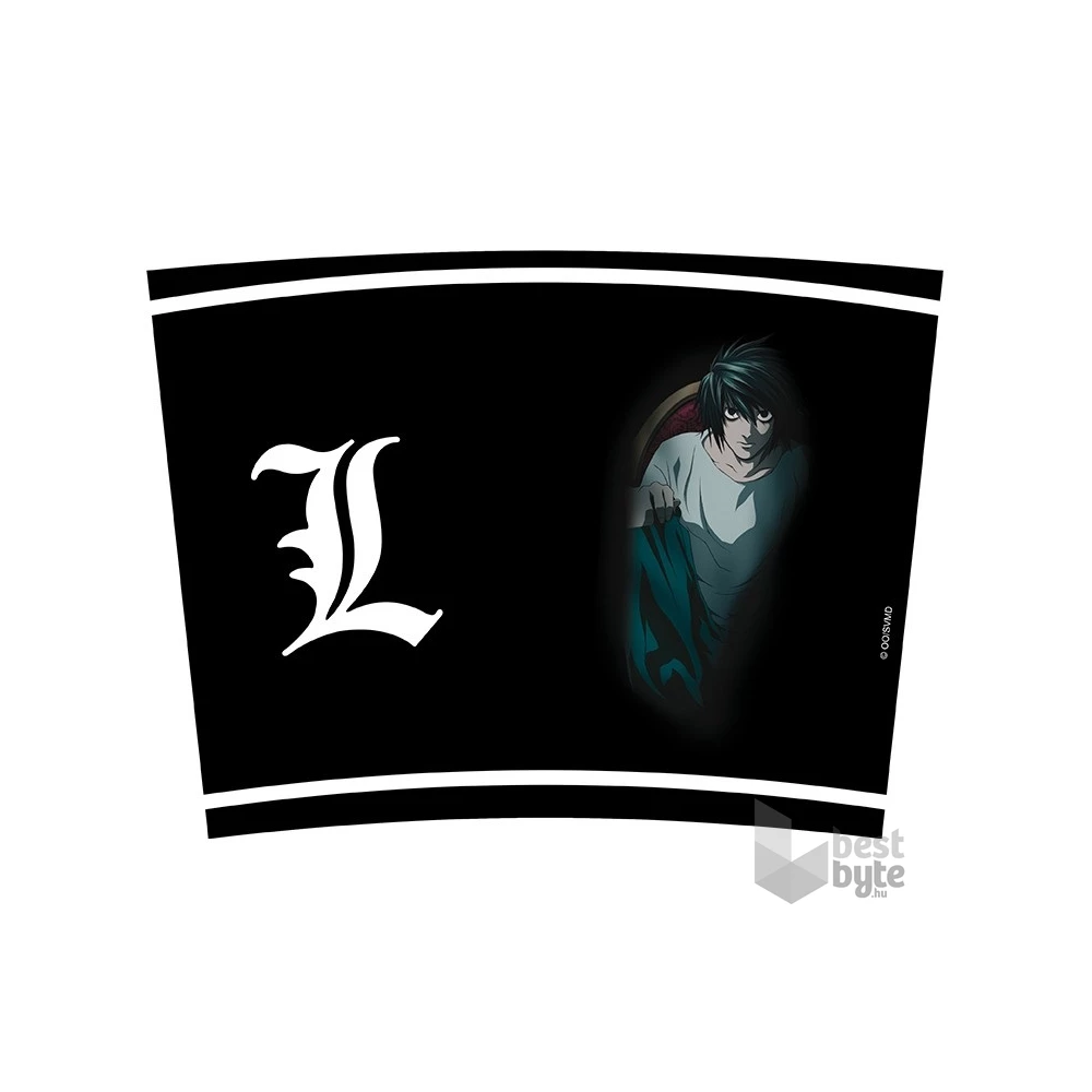 Death Note "L" 355ml műanyag utazó bögre