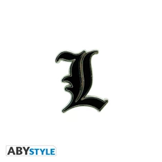 Death Note "L" fém kitűző