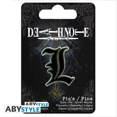 Death Note "L" fém kitűző