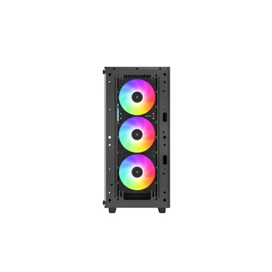 DeepCool CC560 fekete (táp nélküli) ablakos mATX ház