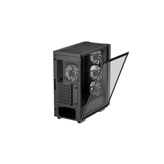 DeepCool CC560 fekete (táp nélküli) ablakos mATX ház
