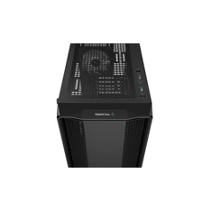 DeepCool CC560 fekete (táp nélküli) ablakos mATX ház