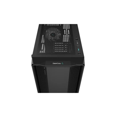 DeepCool CC560 fekete (táp nélküli) ablakos mATX ház